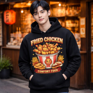 Fried Chicken Hoodie Comfort Food