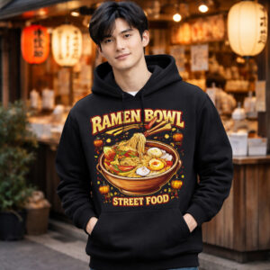 Ramen Bowl Hoodie Street Food