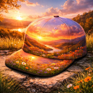 Sunset Glow Cap Warm Nature