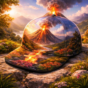 Volcano Landscape Cap Nature